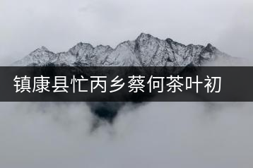 鎮康縣忙丙鄉蔡何茶葉初制所