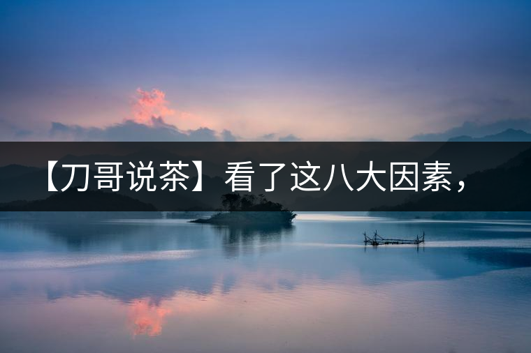 【刀哥說茶】看了這八大因素,你還會輕易說普洱茶的耐泡性嗎 【刀哥說茶】看了這八大因素,你還會輕易說普洱茶的耐泡性嗎