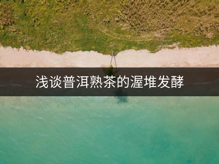 淺談普洱熟茶的渥堆發(fā)酵 淺談普洱熟茶的渥堆發(fā)酵