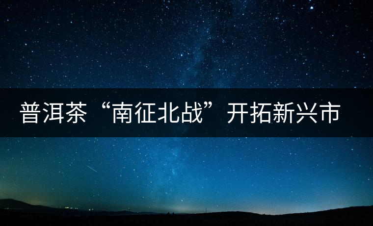 普洱茶“南征北戰”開拓新興市場 普洱茶“南征北戰”開拓新興市場