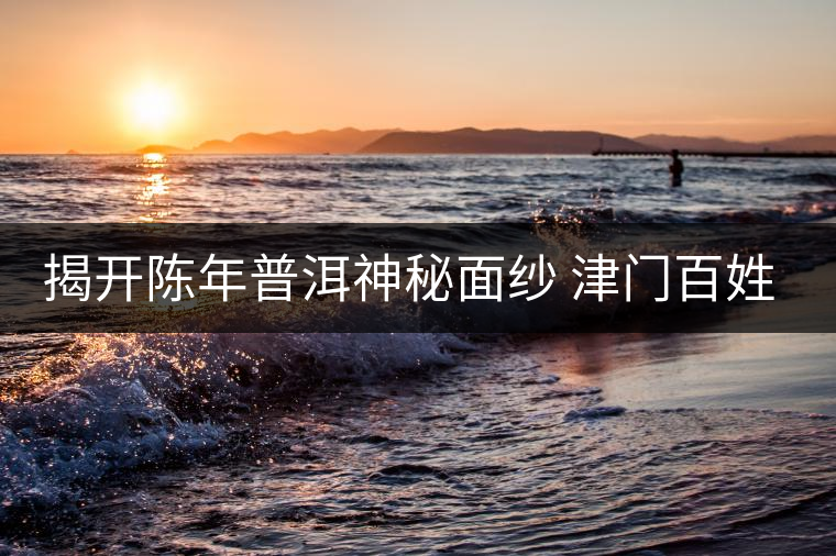 揭開陳年普洱神秘面紗 津門百姓迎來專業品鑒平臺 揭開陳年普洱神秘面紗 津門百姓迎來專業品鑒平臺