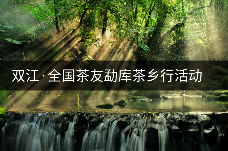 雙江·全國茶友勐庫茶鄉(xiāng)行活動(dòng)舉行