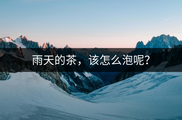 雨天的茶,該怎么泡呢? 雨天的茶,該怎么泡呢?