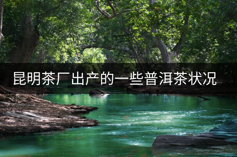 昆明茶廠出產的一些普洱茶狀況是怎樣? 昆明茶廠出產的一些普洱茶狀況是怎樣?