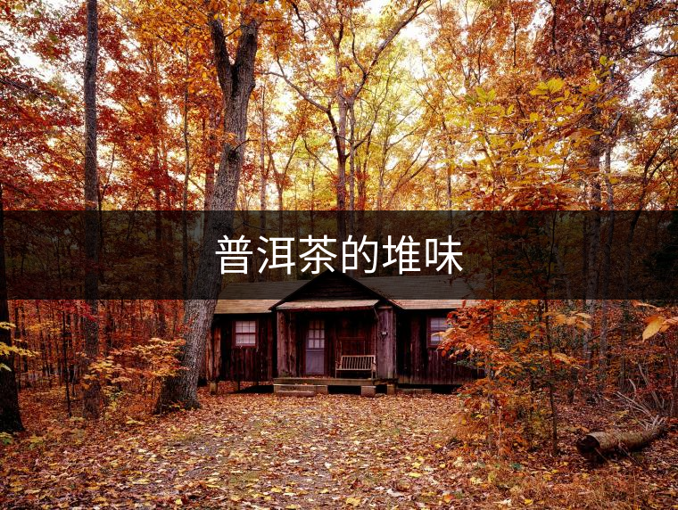 普洱茶的堆味 普洱茶的堆味