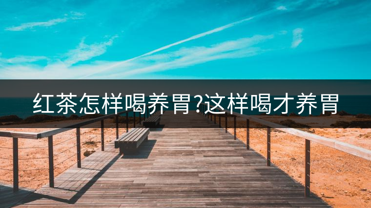 紅茶怎樣喝養胃?這樣喝才養胃