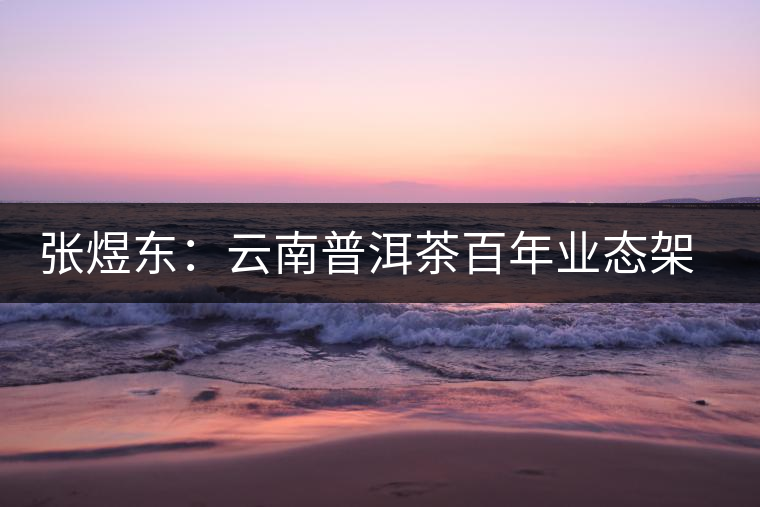 張煜東：云南普洱茶百年業(yè)態(tài)架構一覽