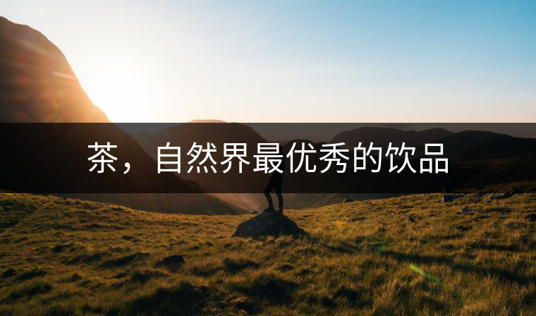 茶，自然界最優秀的飲品