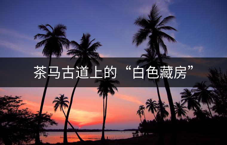 茶馬古道上的“白色藏房”