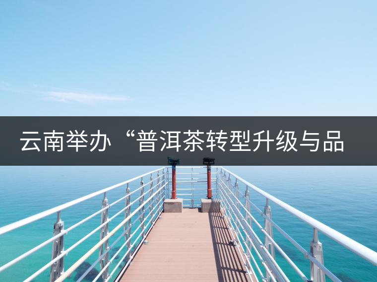 云南舉辦“普洱茶轉型升級與品牌發展”論壇 云南舉辦“普洱茶轉型升級與品牌發展”論壇