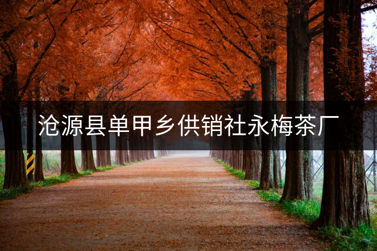 滄源縣單甲鄉供銷社永梅茶廠 滄源縣單甲鄉供銷社永梅茶廠