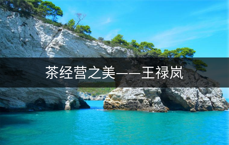 茶經營之美——王祿嵐 茶經營之美——王祿嵐