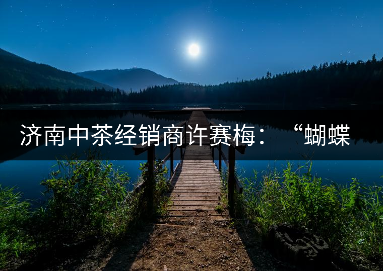 濟南中茶經銷商許賽梅：“蝴蝶”翩翩茶中舞