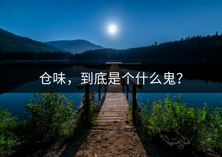 倉味,到底是個什么鬼? 倉味,到底是個什么鬼?