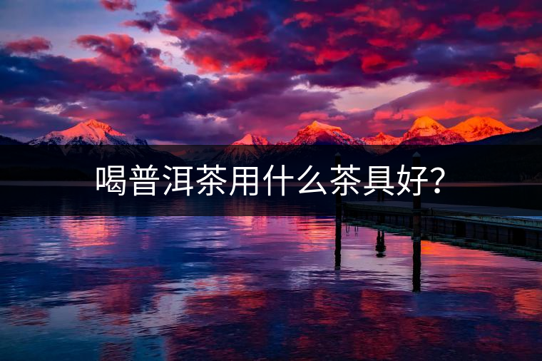 喝普洱茶用什么茶具好? 喝普洱茶用什么茶具好?