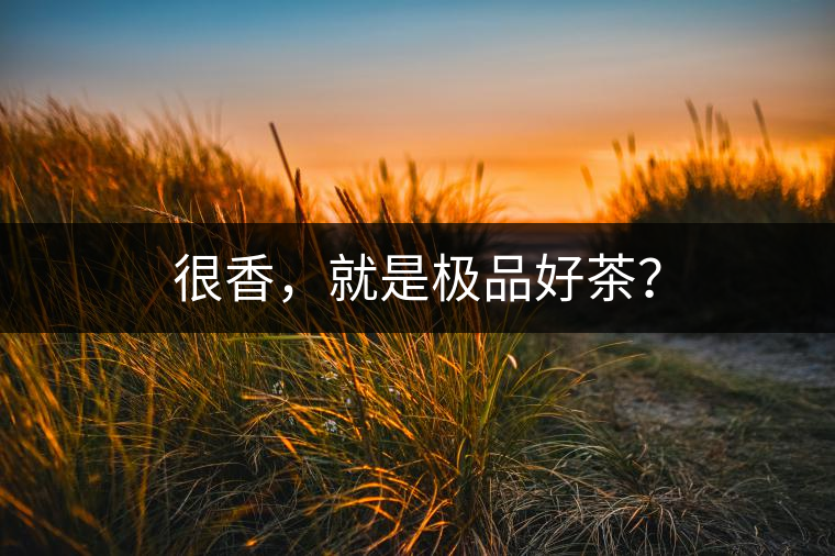 很香，就是極品好茶？