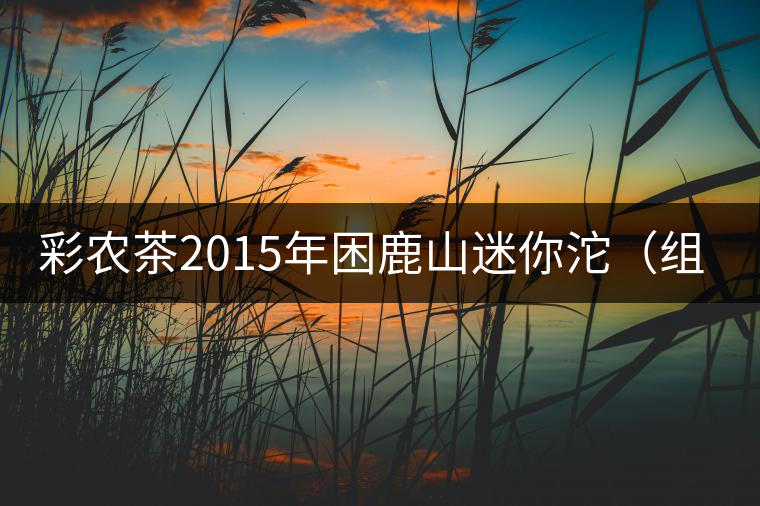 彩農茶2015年困鹿山迷你沱（組圖）