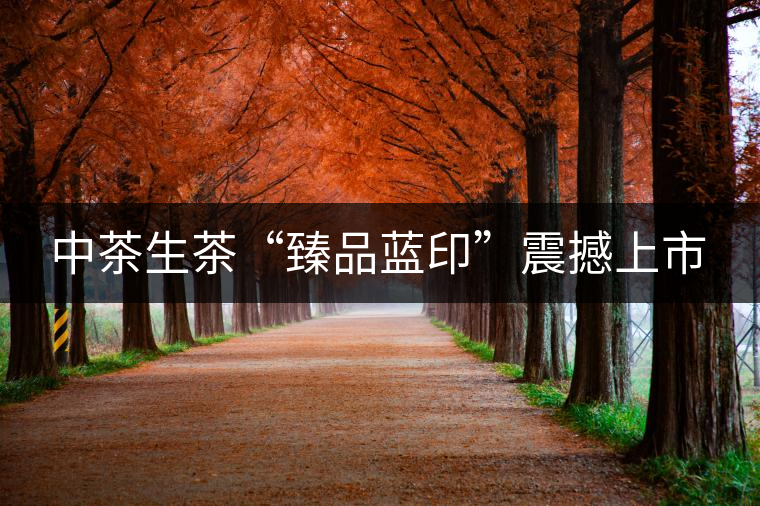 中茶生茶“臻品藍(lán)印”震撼上市 中茶生茶“臻品藍(lán)印”震撼上市