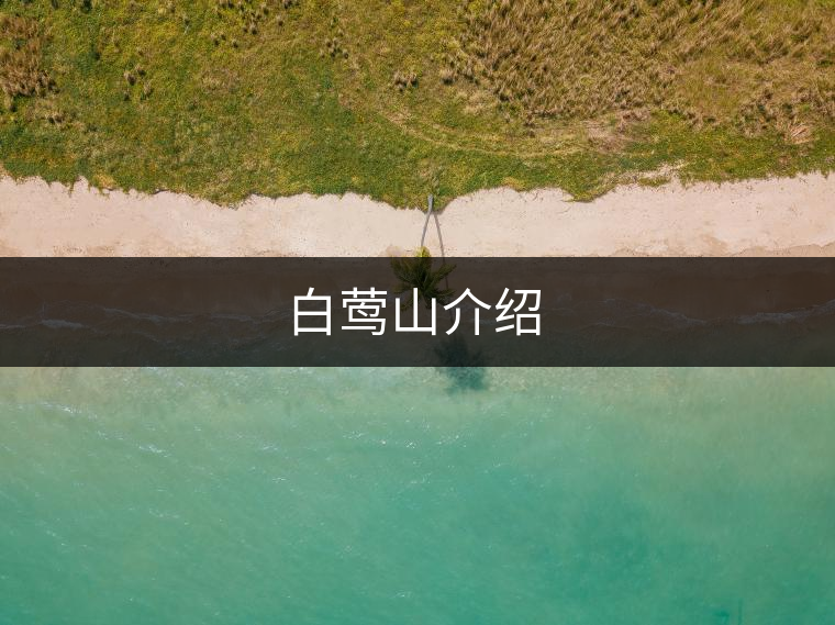 白鶯山介紹 白鶯山介紹