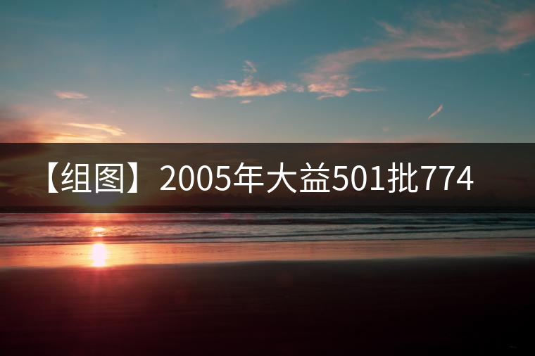 【組圖】2005年大益501批7742開湯 【組圖】2005年大益501批7742開湯