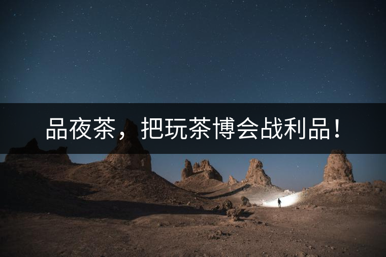 品夜茶，把玩茶博會戰利品！