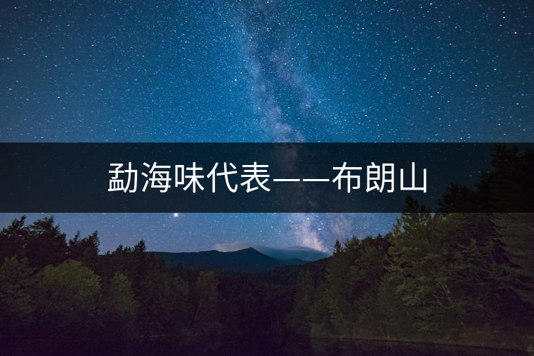 勐海味代表——布朗山 勐海味代表——布朗山