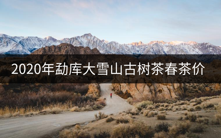 2020年勐庫大雪山古樹茶春茶價格是多少? 2020年勐庫大雪山古樹茶春茶價格是多少?