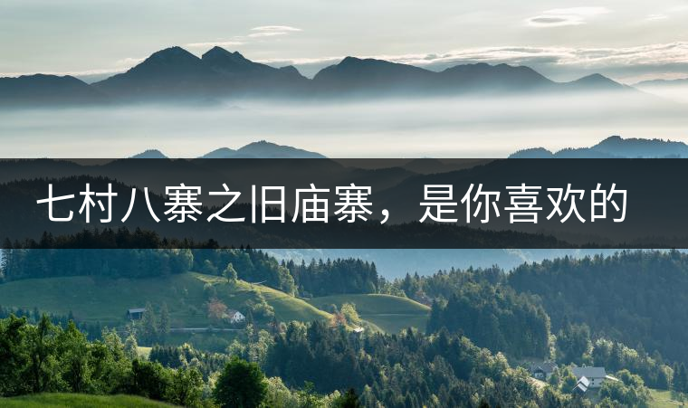 七村八寨之舊廟寨，是你喜歡的易武味嗎？