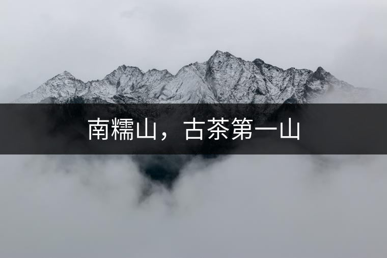 南糯山，古茶第一山