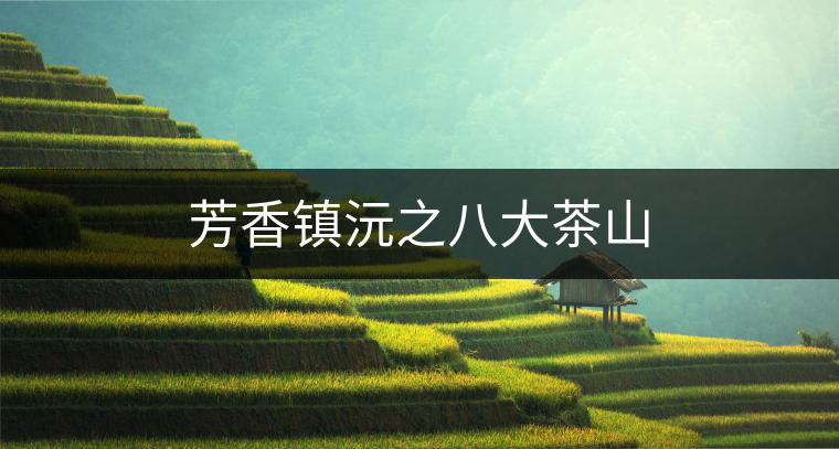 芳香鎮沅之八大茶山 芳香鎮沅之八大茶山