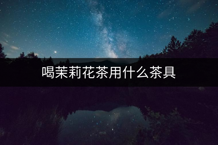 喝茉莉花茶用什么茶具 喝茉莉花茶用什么茶具