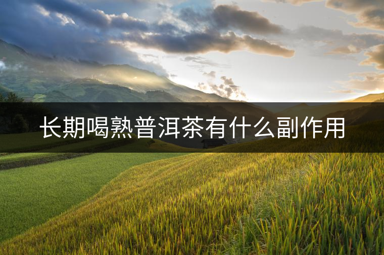 長期喝熟普洱茶有什么副作用 長期喝熟普洱茶有什么副作用