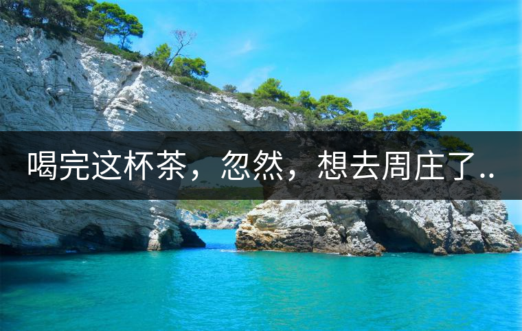 喝完這杯茶,忽然,想去周莊了... 喝完這杯茶,忽然,想去周莊了...