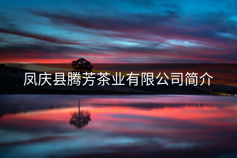 鳳慶縣騰芳茶業有限公司簡介 鳳慶縣騰芳茶業有限公司簡介