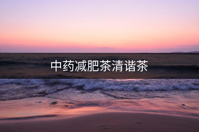 中藥減肥茶清諧茶 中藥減肥茶清諧茶