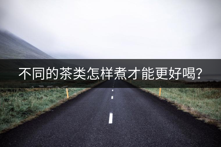 不同的茶類怎樣煮才能更好喝? 不同的茶類怎樣煮才能更好喝?