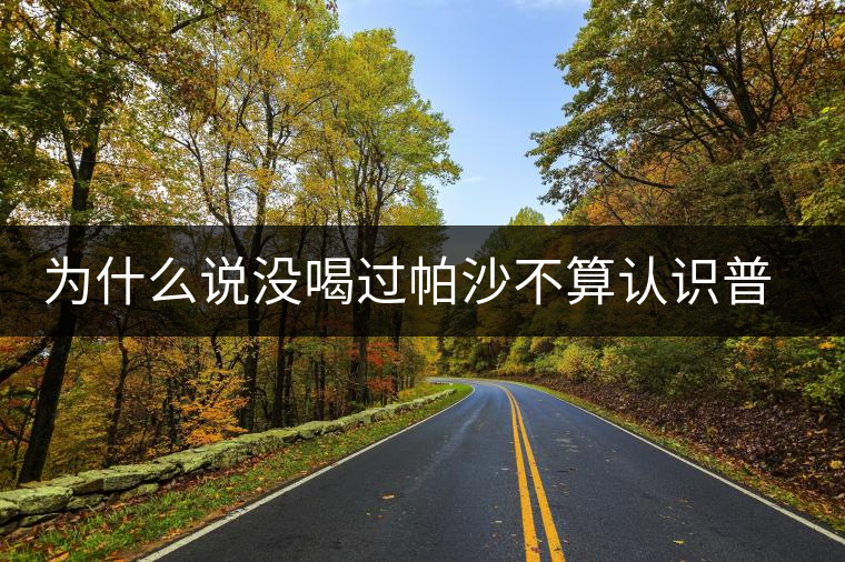 為什么說沒喝過帕沙不算認識普洱茶? 為什么說沒喝過帕沙不算認識普洱茶?