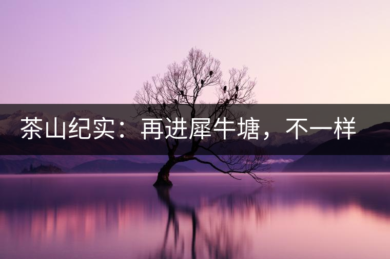 茶山紀(jì)實(shí)：再進(jìn)犀牛塘，不一樣的感覺(jué)；菁瑤可以預(yù)見的豐收年