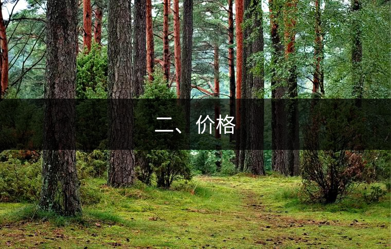 二、價格 二、價格