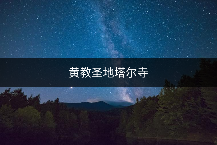 黃教圣地塔爾寺 黃教圣地塔爾寺